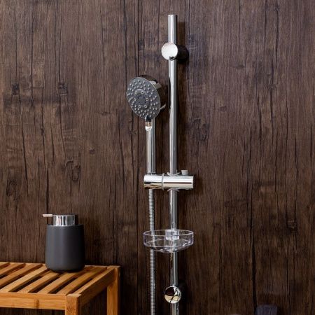 Душевой гарнитур Agger Splash A022 настенный хром