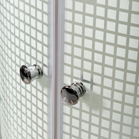 Душевая кабина AvaCan L990NGM 90х90 четверть круга без крыши ориентация универсальная