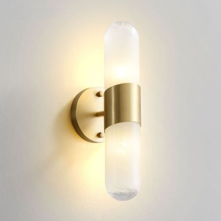 Светильник настенный Delight Collection Sorno (Сорно) MT9056-2W brass