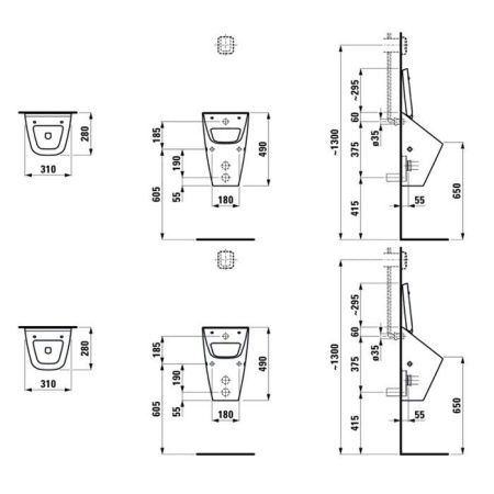 Крышка для писсуара Laufen Vila 8.9414.2.300.000.1