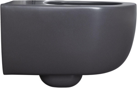 Чаша унитаза подвесная Allen Brau Priority 4.31002.AN цвет черный без сиденья безободковая каскадный смыв