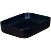 Раковина из сантехнического фаянса Jorno MLN-320353MB 50х50 накладная цвет черный