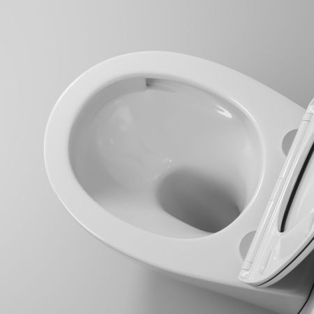 Унитаз подвесной Grossman Торнадо GR-4405SQ белый с сиденьем микролифт безободковый смыв торнадо