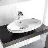 Раковина керамическая Artceram Washbasin TFL004 01 00 bi*1 60 см встраиваемая цвет белый 1 отверстие под смеситель