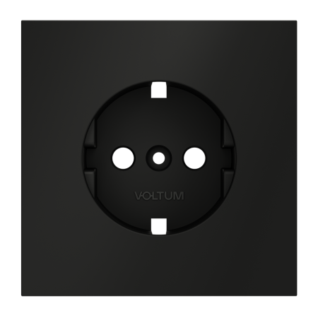 Накладка для розетки с заземлением VOLTUM S70 VLS000608