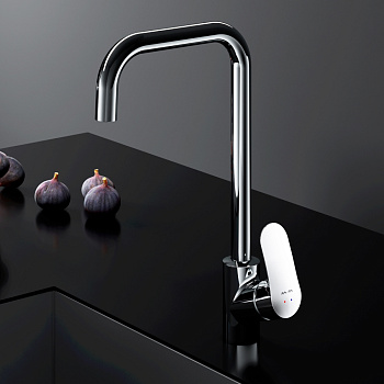 Смеситель для кухни Am.Pm Like F8006000 на раковину/на столешницу хром без термостата