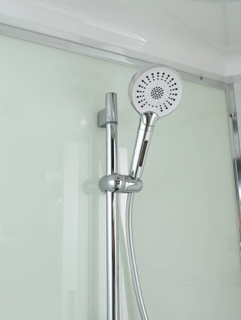 Душевая кабина AvaCan EM EM3010LED 100х100 четверть круга с крышей ориентация универсальная