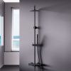 Душевая стойка Damixa Scandinavian Pure 936740300 настенная цвет черный