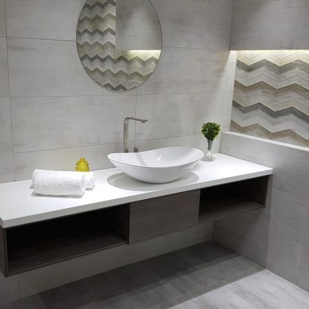 Раковина из сантехнического фарфора Melana 320354-805 60х40 накладная цвет белый без отверстий под смеситель