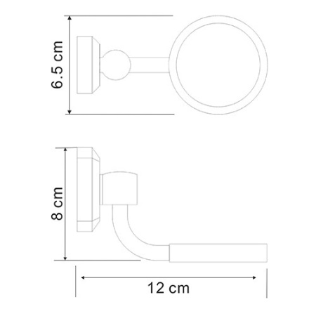 Держатель WasserKRAFT C175