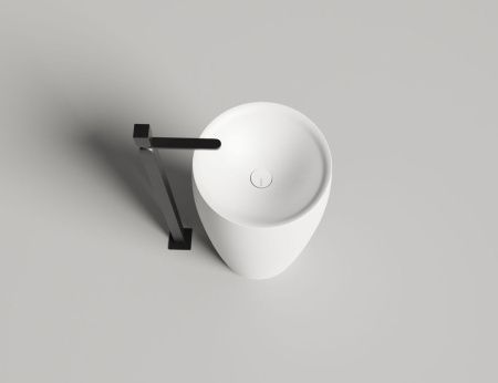 Раковина из искусственного камня S-Stone Salini ALDA 130321MF 50х50 напольная цвет мультиколор