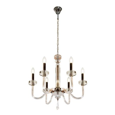 Люстра подвесная iLamp Vibe (Вибе) P9474-6 Nickel