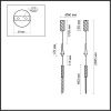 Светильник подвесной Odeon Light L-vision (Л-висион) 5459/4L