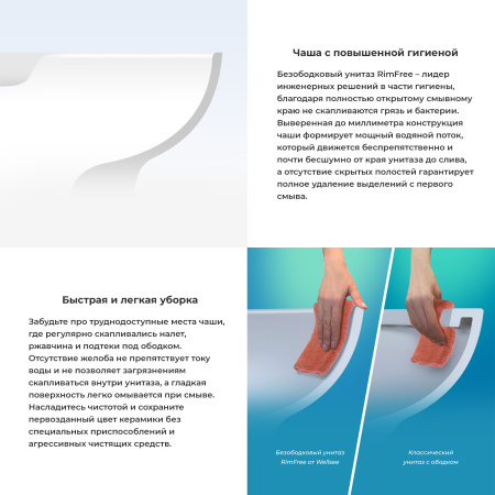 Унитаз подвесной Wellsee Pure BY Wellsee 182605001 серый матовый с сиденьем микролифт безободковый каскадный смыв