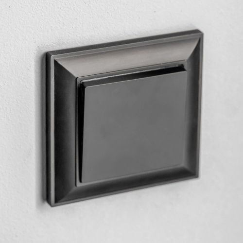 Рамка на 1 пост Werkel Fiore черный матовый (Фиоре черный матовый) 4690389160332 - фото 4