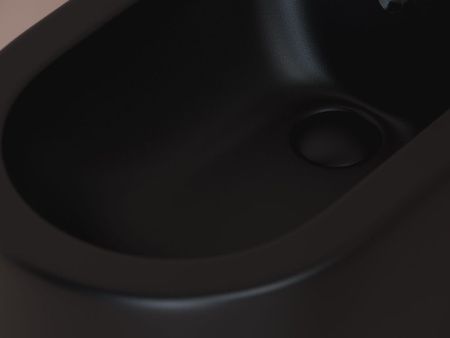 Биде напольное Ceramica Nova METROPOL CN4005MB цвет черный
