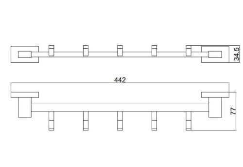 Крючок BELZ B90415-5 - фото 2