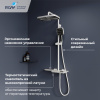 Душевая стойка RGW Shower Panels 51140134-03 настенная цвет белый с термостатом