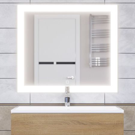 Зеркало с подсветкой Uperwood Barsa 2930205443 80х70 подвесное