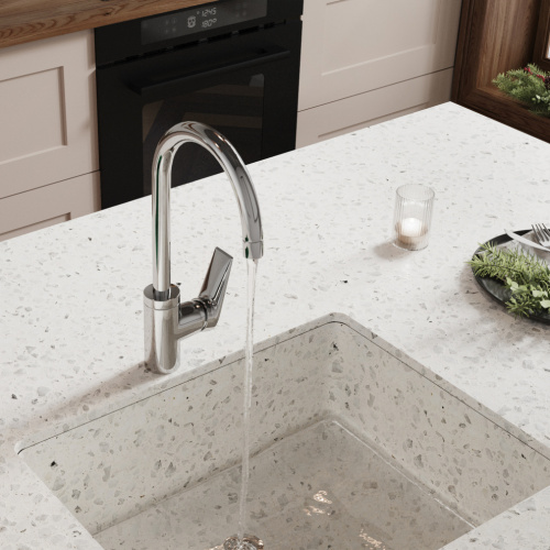 Смеситель для кухни Wasserkraft Lopau 3200 3207 на мойку хром - фото 2