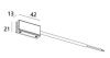 Коннектор питания с проводом Italline Fantom (Фантом) IT010-4011 black