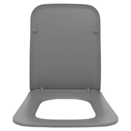 Унитаз напольный с бачком Melana MLN-310306MG серый с сиденьем микролифт безободковый смыв торнадо