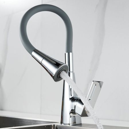 Смеситель для кухни Raffine F313-9 на мойку хром