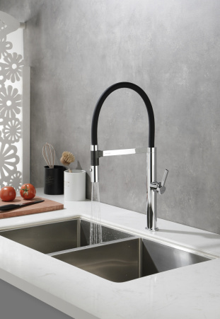 Смеситель для кухни Paulmark LEADER Le214101-CR на мойку хром