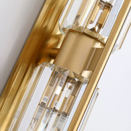 Светильник настенный Delight Collection Wall lamp (Валл ламп) 88183W/D500 gold/clear