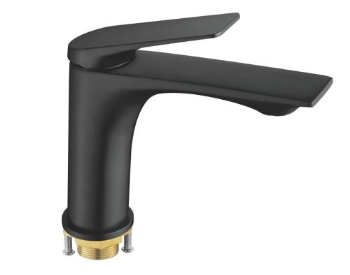 Смеситель Shevanik S9101H на раковину черный - фото 2