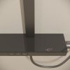Душевая стойка Sancos Vos SC6100GG настенная цвет вороненая сталь с термостатом