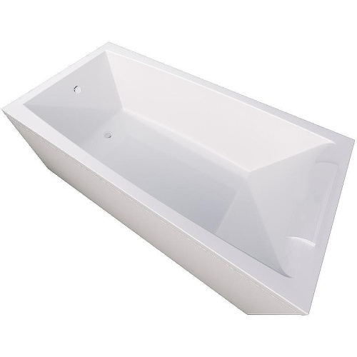 Ванна акриловая 1MarKa AELITA 01ае1880 180х80 пристенная прямоугольная без каркаса - фото 2 Ванна акриловая 1MarKa AELITA 01ае1880 180х80 пристенная прямоугольная без каркаса - фото 2