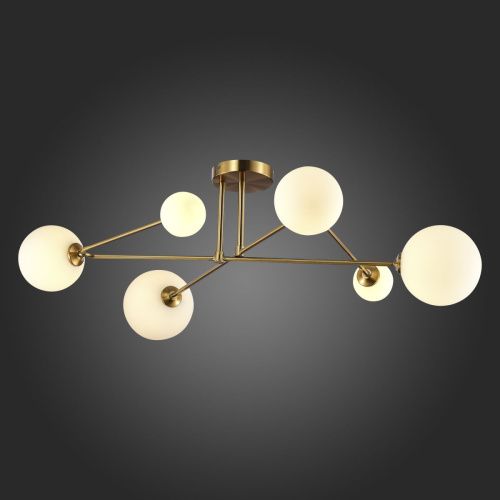 Люстра на штанге Evoluce Fantini (Фантини) SLE2211-302-06 - фото 3