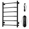 Полотенцесушитель электрический Тругор Пэк сп Пэксп6/8040черныйВГП 45х80 черный