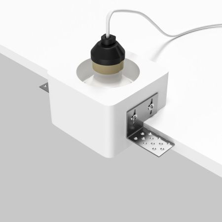 Светильник встраиваемый Maytoni Technical Gyps Modern DL123-GU10-01-W