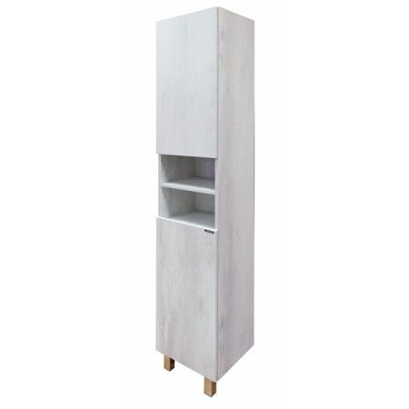 Шкаф-пенал Comforty Верона 00004142368CF 40х190 напольный цвет серый