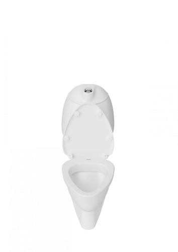Чаша унитаза напольная Creavit COCUK CK300-11CB00E-0000+KC0802.01.0000E цвет белый - фото 3