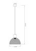 Светильник подвесной Arte Lamp Castello (Цастелло) A7046SP-1PB