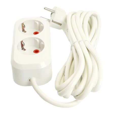 Удлинитель двухместный Stekker Home (Хоме) 49339