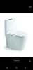 Унитаз напольный с бачком SantiLine SL-5012 цвет белый с сиденьем микролифт безободковый смыв воронка-водоворот