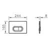Клавиша смыва механическая Vitra Loop O 740-0940 цвет хром