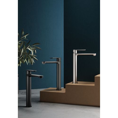 Смеситель для раковины Splenka S222 S222.15.06 на столешницу черный - фото 4