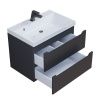 Тумба под раковину Uperwood Tanos 291020231 70х50 подвесная цвет черный