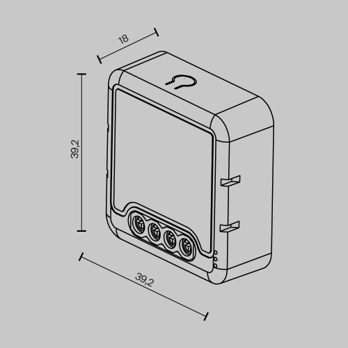 Wi-Fi диммер одноканальный Maytoni Lighting control MD005 - фото 3