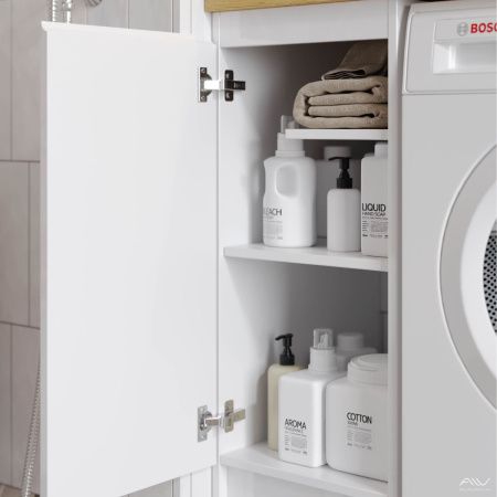 Тумба с раковиной Alavann Soft ALV0957000 100х50 напольная цвет белый