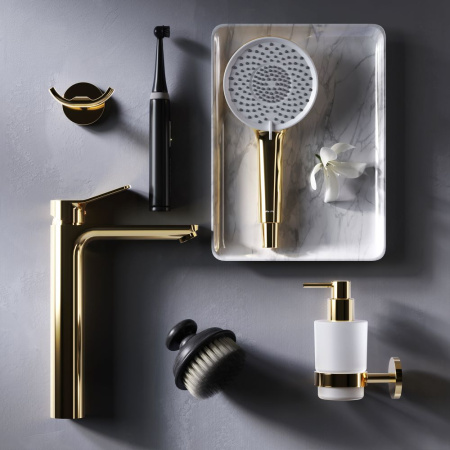 Смеситель Am.Pm X-Joy F85A92099 на раковину/на столешницу золото без термостата