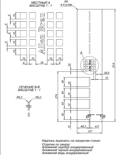 Накладка для сифона Allen Brau Infinity 8.210N5-60 - фото 3