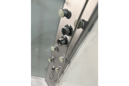 Душевая кабина Royal Bath HKST RB100HKST-WT 100х100 четверть круга с крышей ориентация универсальная