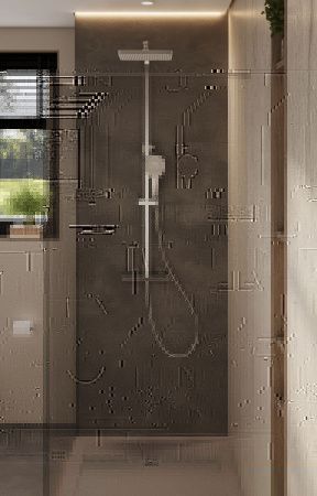 Душевая перегородка Allen Brau Infinity 3.21001.BA 80х200 стекло прозрачное профиль серебро