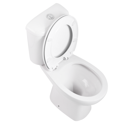 Унитаз-компакт напольный с бачком Iberica Blanca Múnia IB.MUN.121.1B1 белый с сиденьем микролифт безободковый каскадный смыв